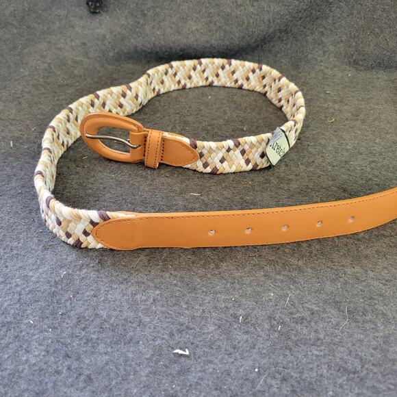 Stretch Belt Elastic Belts Braided Fabric Belt Woven Belts New - Picture 1 of 7